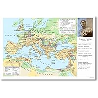 Ancient Rome: The Roman Empire under Hadrian - Classroom Poster
