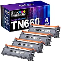 E-Z Ink (TM Compatible Toner Cartridge Replacement for Brother TN660 TN630 High Yield to use with HL-L2300D HL-L2380DW HL-L2320D DCP-L2540DW HL-L2340DW HL-L2360DW MFC-L2720DW Printer (Black, 4 Pack)
