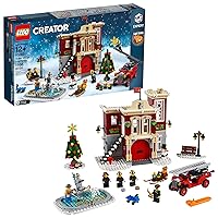 LEGO Creator Expert Winter Village Fire Station 10263 Building Kit (1166 Pieces)