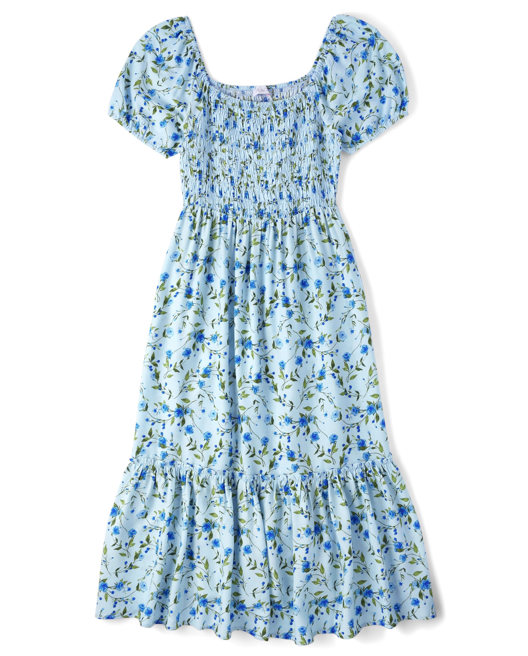 The Children's Place Women's Mommy and Me Matching Short Sleeve Dresses
