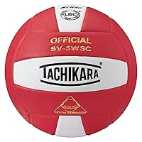 Composite SV-5WSC Volleyball Red/White (EA)