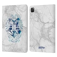 Head Case Designs Officially Licensed Harry Potter Hogwarts Aguamenti Deathly Hallows IX Leather Book Wallet Case Cover Compatible with Apple iPad Pro 11 2020/2021 / 2022