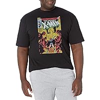 Marvel Big & Tall Classic X Hell Fire Men's Tops Short Sleeve Tee Shirt