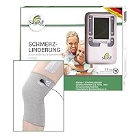Saneo Line TENS SaneoTENS + Knee Electrode, TENS Nerve Stimulator for Pain Relief, German Brand Quality, Medical Device, TENS Device, Therapy Device TENS Electrostimulation