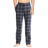 Ma Croix Made in USA Premium Plaid Pajama Pants Knit Fleece Lounge PJ Bottom with Pockets