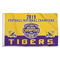 BSI Products LSU CFP Champs 3' X 5' Flag with Grommets