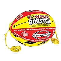 Booster Ball, Towable Tube Rope Performance Ball Dimensions inflated (38in x 28in) deflated (45in x 36in)