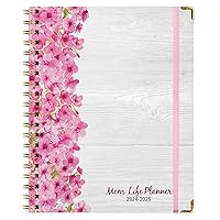Global Printed Products The Mom Life Planner June 2024 Through July 2025 by Global Printed Products - Includes Record Keeping Pages, Budget and Meal Planner, and Habit Tracker (White)