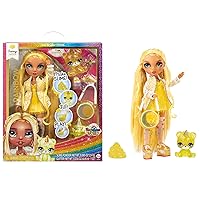 Rainbow High Sunny, Yellow with Slime Kit & Pet, Blonde 11