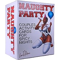 Naughty Party - Fun Card Games to Spice Up Card Night Activities - Couple Games for Date Night - The Perfect Love Gathering & Relationship Cards - Date Night Ideas Couples Card Games