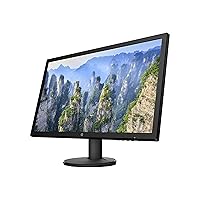 HP V24 FHD Monitor | 24-inch Diagonal Full HD Computer Monitor with 75Hz refresh rate and AMD Freesync | Low Blue Light Screen with HDMI and VGA ports | (9SV71AA)