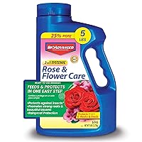 BioAdvanced 2-In-1 Systemic Rose and Flower Care, Granules For Insects, 5 lb