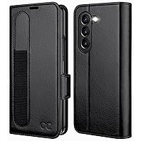 OCASE Case for Samsung Galaxy Z Fold 5 5G Wallet Case with S Pen Holder, PU Leather Flip Folio Case with Card Slots RFID Blocking Kickstand Phone Cover 7.6 Inch for Galaxy Z Fold5 5G (2023)-Black