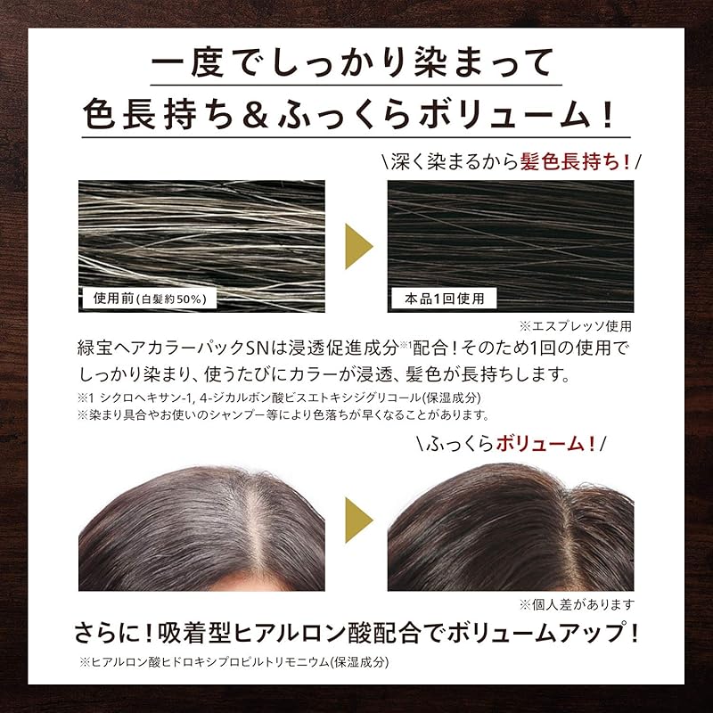Mua Crude Gringlan Ryokubo Hair Color Pack SN [7.1 oz (200 g) Espresso  Serum Formulation] Hair Color Treatment (Exclusive Gloves Included) Gray  Hair Treatment trên Amazon Nhật chính hãng 2023 Giaonhan247