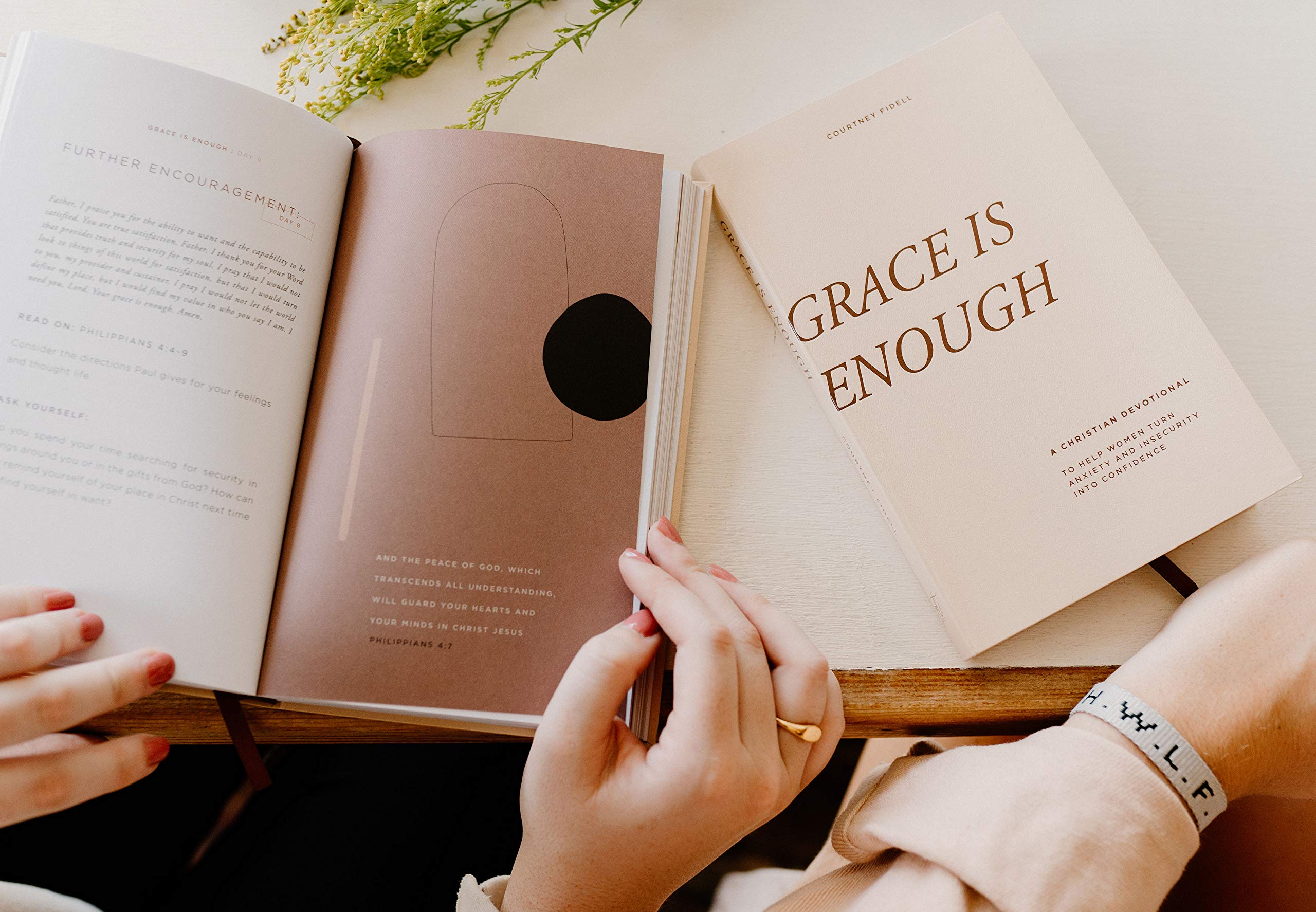 Grace Is Enough: A 30-Day Christian Devotional to Help Women Turn Anxiety and Insecurity into Confidence