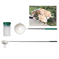 P-Scoop Telescopic Urine Collector for Medium/Large Male Dogs - with Integrated Collection Tube