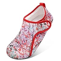 L-RUN Womens Mens House Slippers Indoor Home Shoes Warm Barefoot Slippers Outdoor House Shoes Anti-slip