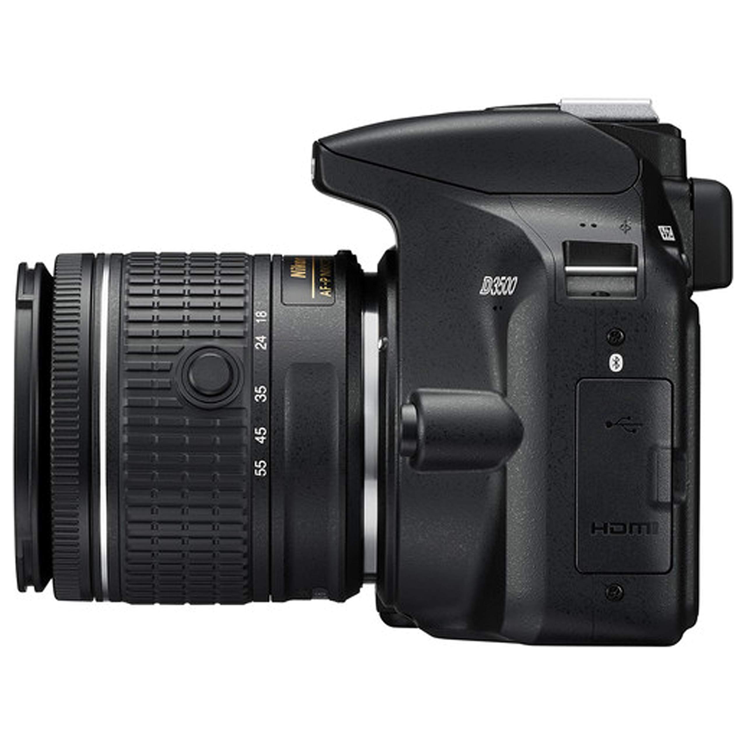 Nikon intl D3500 DSLR Camera Bundle with 18-55mm VR Lens - Built-in Wi-Fi-24.2 MP CMOS Sensor - -EXPEED 4 Image Processor and Full HD Videos64GB Memory(17pcs)