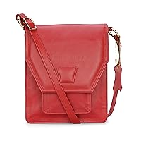 Real Leather Soft Small Crossbody Handbags & Purses for Women - Premium Sling Crossover Shoulder Bag
