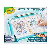 Crayola Light Up Tracing Pad - Teal, Kids Light Board For Tracing & Sketching, Kids Toys, Gifts for Girls & Boys, 6+ [Amazon Exclusive]