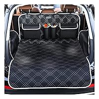 Pet Cargo Cover Liner for SUV and Car,Non Slip,Waterproof Dog Seat Cover Mat for Back Seat Trucks/SUV with Bumper Flap Protector,Large Size Universal Fit