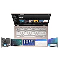 ASUS VivoBook S15 S532 Thin & Light Laptop, 15.6” FHD, Intel Core i5-10210U CPU, 8GB DDR4 RAM, 512GB PCIe SSD, Windows 10 Home, IR camera, S532FA-DH55-PK, Punk Pink-Metal