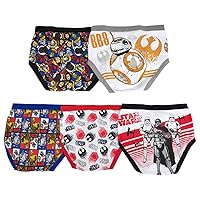 Star Wars Little Boy's 5-Pack Episode 8 Star Wars brief Underwear, southwest boy/multi, 4