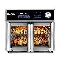 Kalorik MAXX 26 Quart Digital Air Fryer Oven Grill, Stainless Steel (AFO 47631 SS2)