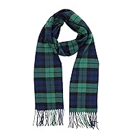 Achillea Scottish Tartan Plaid Scarf, Classic Winter Scarf, Soft Cashmere Feel Men’s & Women's Scarves