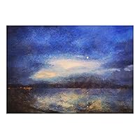 Clyde Moonlight Scotland | Scottish Paintings | Art Prints A5 Signed Giclee Print