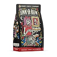 Sinn 'O' Bun Ground Coffee Beans Cinnamon Roll Flavor | 12 oz Medium Roast Low Acid Coffee | Flavored Coffee Gifts & Beverages (Ground)