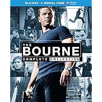 The Bourne Complete Collection - Blu-ray + Digital The Bourne Complete Collection - Blu-ray + Digital Blu-ray DVD 4K