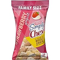 Simply Chex, Strawberry Yogurt Snack Mix, 14 oz Bag