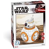4D Cityscape Star Wars 3D Paper Model Kits (BB-8)