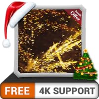FREE Midnight Firework HD - Decorate your room with beautiful scenery on your HDR 4K TV, 8K TV and Fire Devices as a wallpaper, Decoration for Christmas Holidays, Theme for Decoration & Celebration