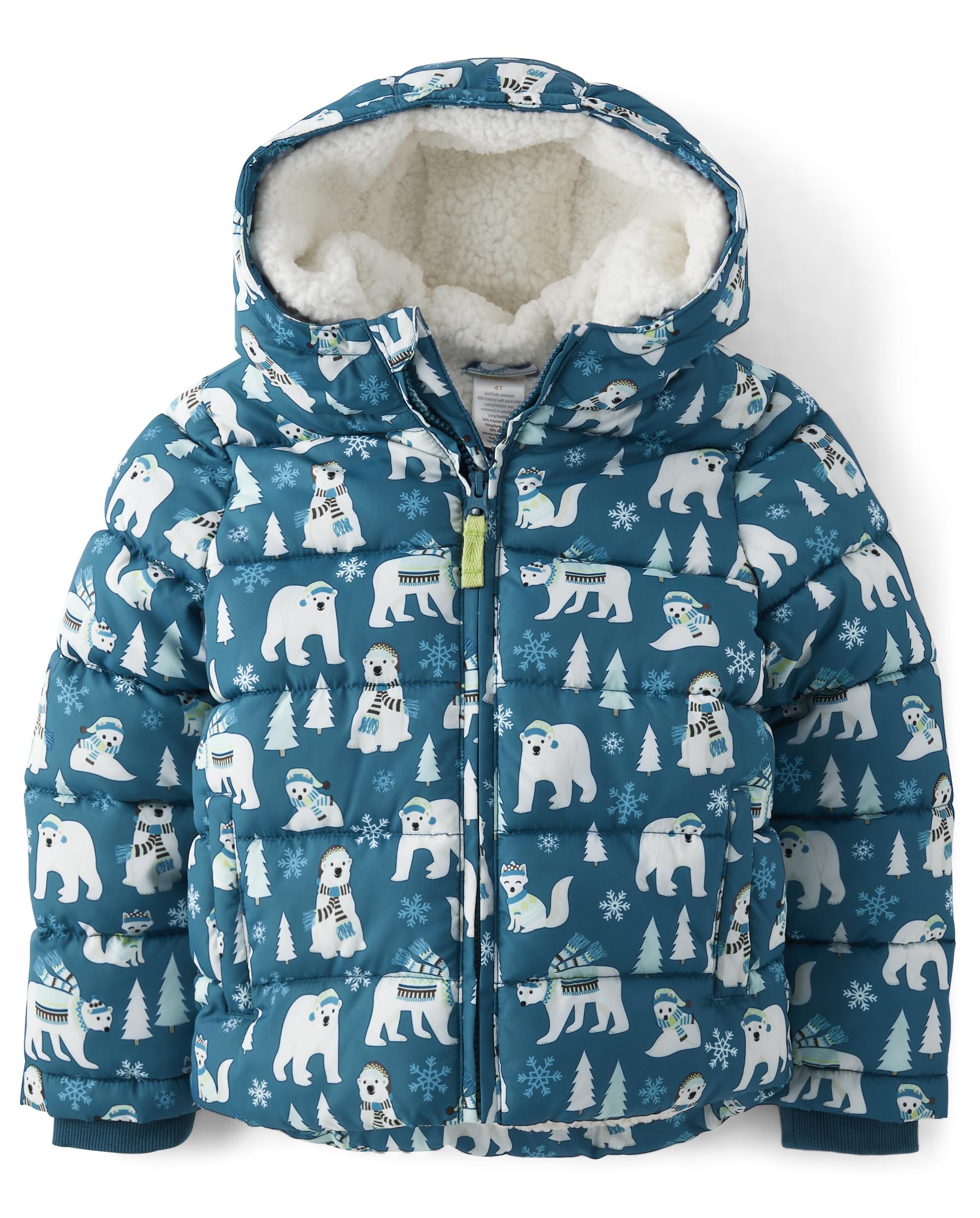 Gymboree,and Toddler Puffer Jacket,Nordic Puffer,2T