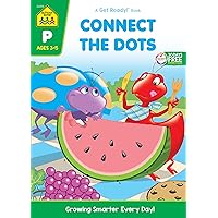 School Zone - Connect the Dots Workbook - 32 Pages, Ages 3 to 5, Preschool, Kindergarten, Dot-to-Dots, Counting, Number Puzzles, Numbers 1-10, Coloring, and More (School Zone Get Ready!™ Book Series) School Zone - Connect the Dots Workbook - 32 Pages, Ages 3 to 5, Preschool, Kindergarten, Dot-to-Dots, Counting, Number Puzzles, Numbers 1-10, Coloring, and More (School Zone Get Ready!™ Book Series) Paperback