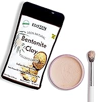 Bentonite Clay Powder - Deep-Cleansing Bliss for Your Skin, 100% Natural Indian Healing Clay Powder (5.29 oz)