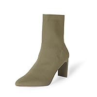 The Drop Women's Jane High Heel Pull-On Sock Boot
