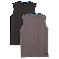 Men's Active Performance Tech Muscle Tank, Pack of 2