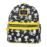 Loungefly Women's Peanutsaoppack Shoulder Bag, Black, M
