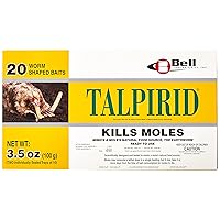 Bell Laboratories Talpirid 7150 Mole Bait Worms, 20 Count