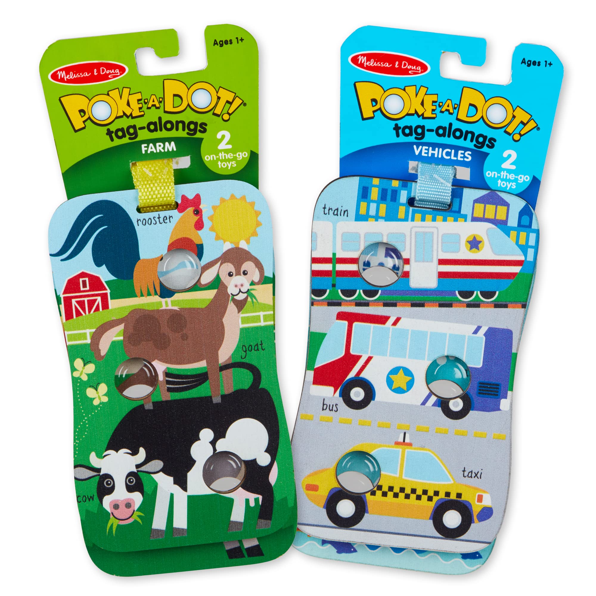 Melissa & Doug Poke-A-Dot Tag Along Bundle