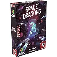 Pegasus Spiele Space Dragons - Card Game 3-5 Players – Card Games for Family – 20 Minutes of Gameplay – Games for Family Game Night – Card Games for Kids and Adults Ages 10+ - English Version