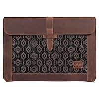 Top Grain Leather MacBook Bag Laptop Sleeve for MacBook Pro and MacBook Air Case - 16 Inch - 15 Inch - 15.5 Inch (M2, M2 Pro, M2 Max, M1) 2020 2021, 2022 and 2023 Models
