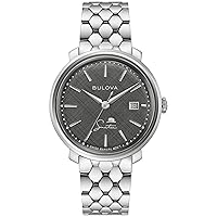 Bulova Men's Frank Sinatra 'The Best is Yet to Come' 3-Hand Swiss Automatic Date Watch, 42-Hour Preserve, Sapphire Crystal