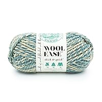 Lion Brand Yarn Woolease Thick & Quick Yarn, 1 Pack, Rapids