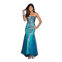 Clarisse Women's Sequin Mermaid Prom Dress 2565