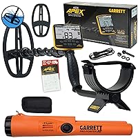 Garrett ACE APEX Metal Detector with 6 x 11 DD Viper Search Coil and Garrett Pro-Pointer at with Z-lynk