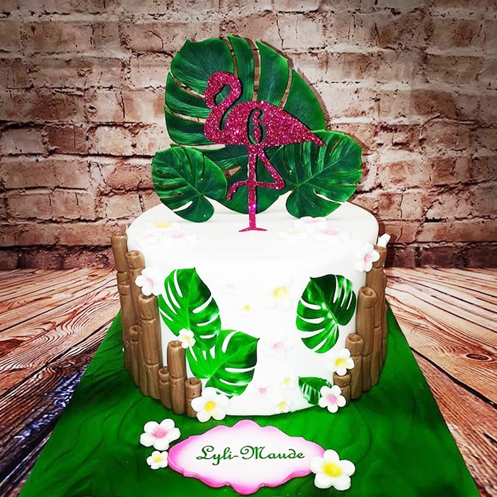 Leaves Silicone Fondant Mold, Tropical Leaf Monstera Leafage Cake Decorating Mold for Chocolate Cookie Pastry Pies,Cake Cup Cake Candy Decoration,Polymer Clay